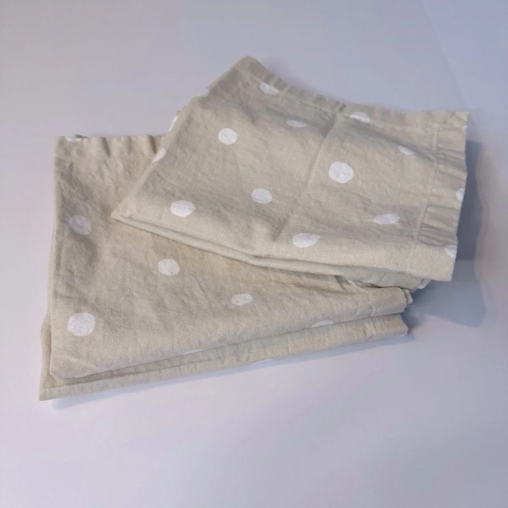Kate Spade Beige Polka Dot Napkins